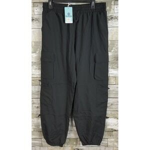 Dlooda Womens Black Quick Dry Cargo Pants Lightweight Tactical Hiking Pants XL